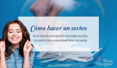 Como hacer un sorteo en redes sociales o en tu lista de suscriptores
