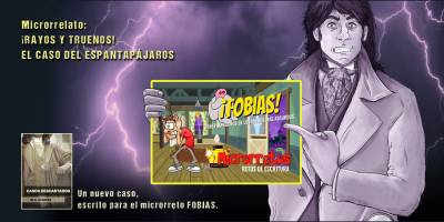 Microrrelato: ¡Rayos y truenos! El Caso del Espantapájaros