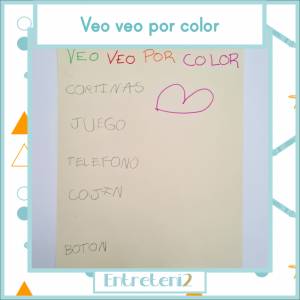Veo veo por color
