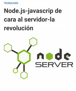 Noide. js , JavaScript de cara al servidor