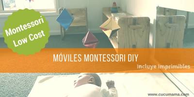 Como hacer Móviles Montessori para tu bebé