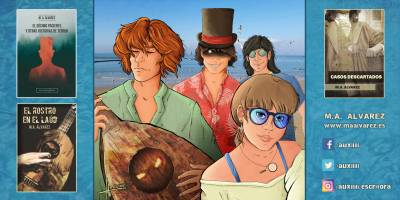 ¡Los personajes de mis novelas os invitan a leer sus libros este verano!