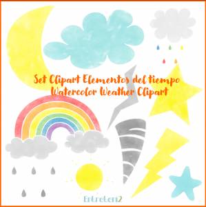 Clip Art Elementos del tiempo