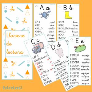 Llavero de lectura