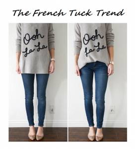French Tuck, el truco para llevar la camisa con estilo
