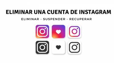 ¿Cómo eliminar una cuenta de Instagram?