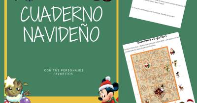 Cuaderno de navidad para niños-1º y 2º de primaria