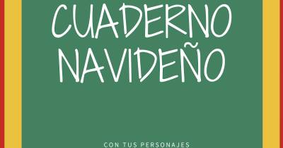 Cuaderno de navidad para niños 3-4º de primaria. Actividades educativas navideñas. Descarga gratis
