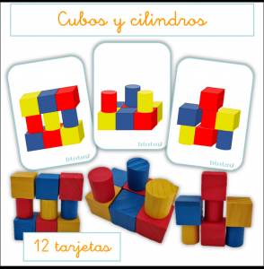 cubos y cilindros