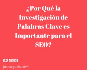 ¿por qué la investigación de palabras clave es importante para e