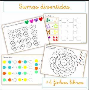sumas divertidas