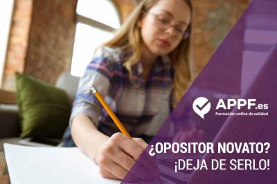 ¿Eres opositor novato? ¡Deja de serlo con estas ideas!