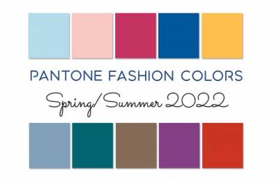 Los colores para la primavera-verano 2022