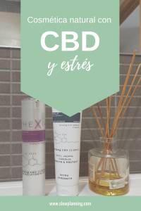Cosmética natural con CBD y el estrés