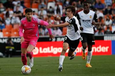 Jornada 32: La Séptima Plaza Ya No Es Un Objetivo Del Valencia (1-2)