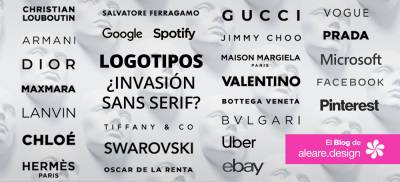 Logotipos: ¿invasión sans serif?