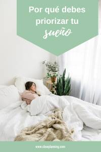 Por qué deberías priorizar tu sueño
