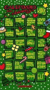 Calendario de adviento de películas de Navidad