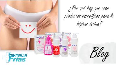 Por qué hay que usar productos específicos para la higiene íntima