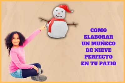 Como elaborar un muñeco de nieve para decorar【2023】