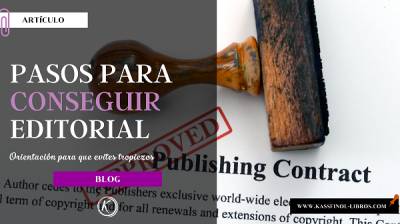 Pasos para conseguir editorial