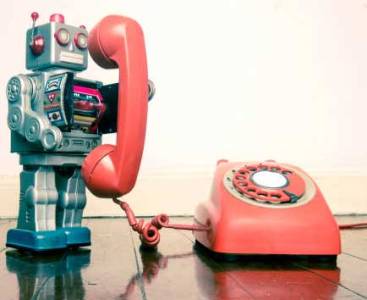 Charlando con un robot