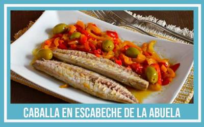 Caballa en escabeche de la abuela - Receta de pescado