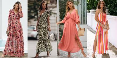 Vestidos largos de verano que puedes llevar 24 horas