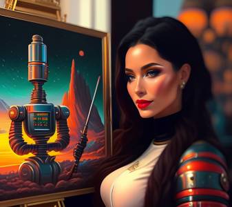 La inteligencia artificial dibujo, ¿un reemplazo para los artistas?