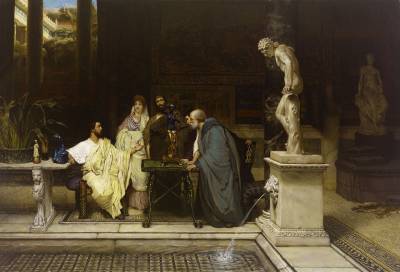 Coleccionistas de arte en la antigua Roma