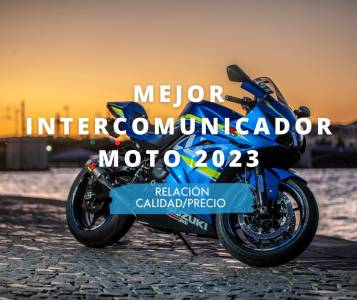 Mejor intercomunicador moto relación calidad/precio 2023