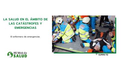 La Salud En El Ámbito De Las Catástrofes Y Emergencias