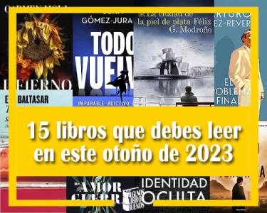15 libros que debes leer en este otoño de 2023
