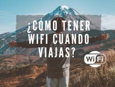 ¿Cómo tener internet cuando viajas?