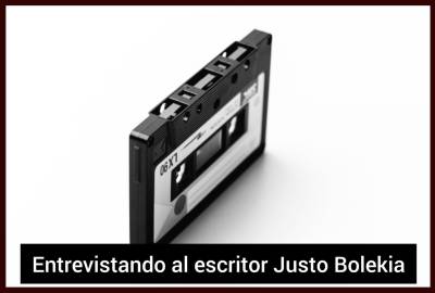 10 preguntas al escritor Justo Bolekia
