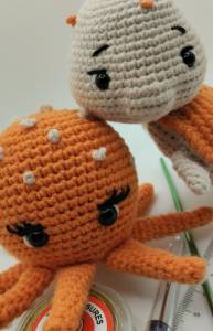 Amigurumis chiquitos, Cloud y Thunder