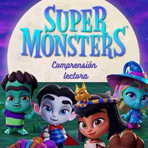 Comprensión lectora 1 primaria : Super Monstruos en Halloween - Los 3 padawan y mamá