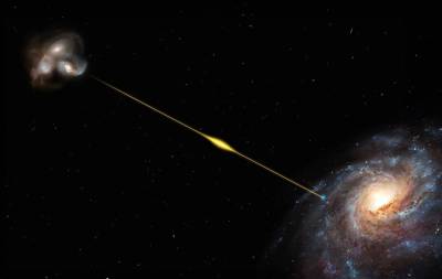 La explosión de ondas de radio cósmicas más distante jamás detectada