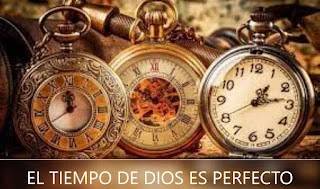 El tiempo perfecto de nuestro Dios