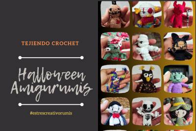 15 Amigurumis para Halloween