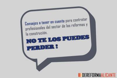 Consejos para contratar empresas de reformas