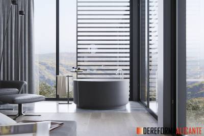 ¿Por qué escoger una mampara de cristal para un baño vintage?