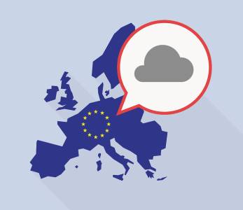 Un almacenamiento en Cloud que solo guarda datos en Europa