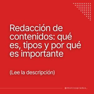 Redacción de contenidos: qué es, tipos y por qué es importante para tu empresa