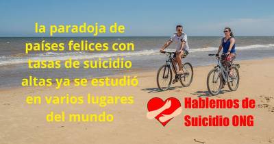 Mayores tasas de suicidio en el país más feliz de latino-américa