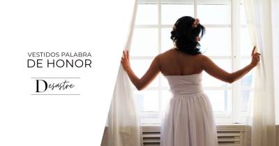 Vestido palabra de honor - Desastre
