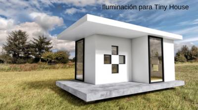 Tipos de iluminación para casas Tiny house o sostenibles