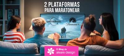 Dos plataformas para maratonear cine & series