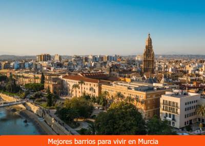 Mejores barrios para vivir en Murcia