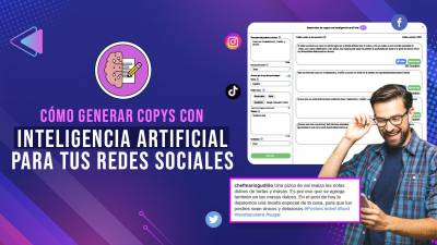 Generador de contenidos y copys para redes sociales con IA